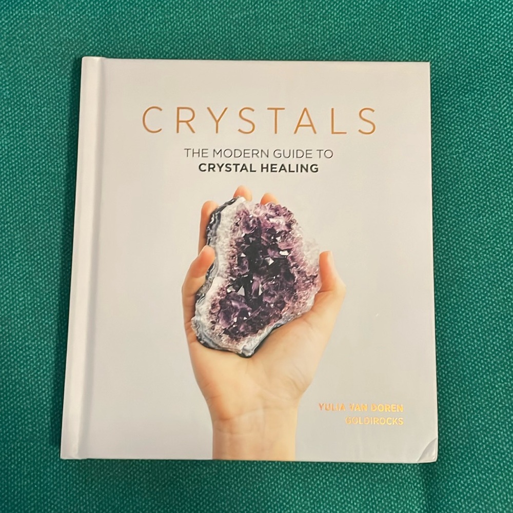 Crystals Hard Cover Book